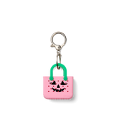 Tiny Tote Keychain - Pink Bogg O' Lantern